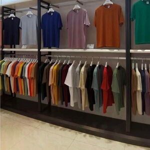 Assorted Solid Color Crew Neck T-Shirts - we do wholesale